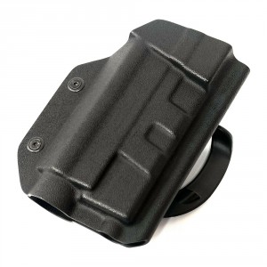 Компактная кобура МПЛ c Fenix GL22, черная, кайдекс с выбором крепления [STRIKE GEAR]